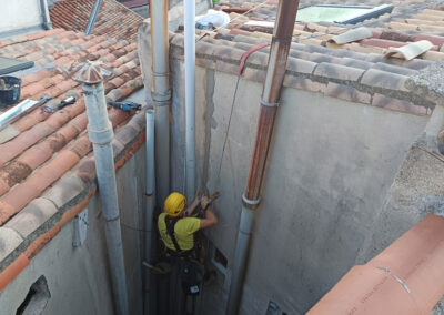 Intervention sur corde