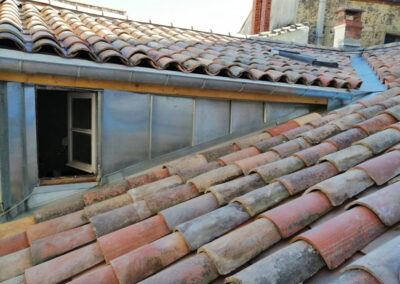 Petit bardage en joint debout